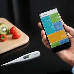 Omron digitaalinen kuumemittari Eco Temp Intelli IT valkoine