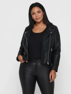 Only Carmakoma keinonahkatakki CarEmmy