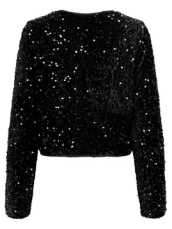 Only jakku Onlanika Sequins LS Bow