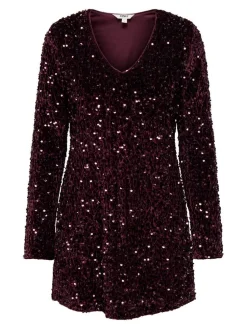 Only mekko Onlanika Sequins V-Neck