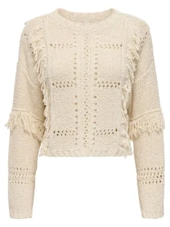 Only neule Onlyrsa Life LS Fringe