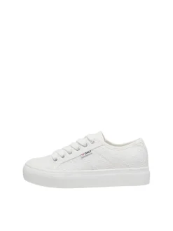 Only Shoes tennarit Onlnoomi Platform Sneaker White