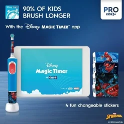 Oral-B sähköhammasharja Vitality Pro Kids Spiderman