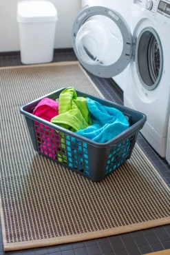 Orthex Pyykki-/yleiskori 46 L tummanharmaa