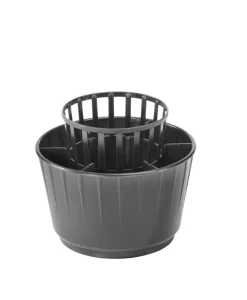 Orthex Valutusteline pyöreä tummanharmaa