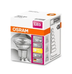 Osram LED kohdelamppu 350lm 2700K GU10