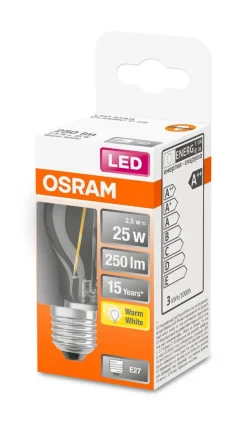Osram LED pienkupulamppu 250lm 2700K E27