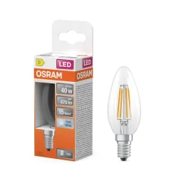 Osram LED Star Classic B 40 Filament 3.4W 840 Clear E14