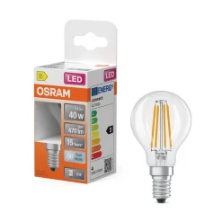 Osram LED Star Classic P 40 Filament 3.4W 840 Clear E14