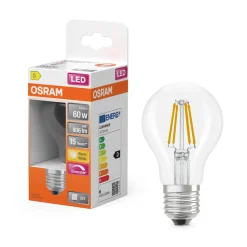 Osram LED Superstar Classic A 60 Fil. DIM 5.9W 827 Clear E27