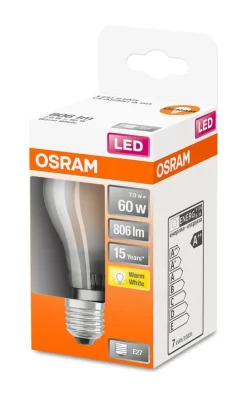 Osram LED vakiolamppu 806lm 2700K E27