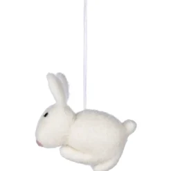 Pentik huopakoriste Jänönen 6 cm valkoinen