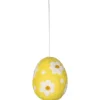 Pentik huopakoriste Kukkamuna 7 cm keltainen