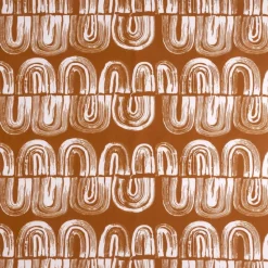 Pentik Kaarna akryylipinnoitettu puuvillakangas ruskea