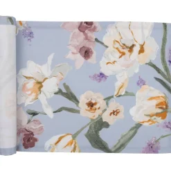 Pentik kaitaliina Helmililja 43x160 cm v.sininen