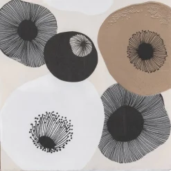 Pentik Pastelli servietti vaaleanruskea 33x33 cm 20 kpl