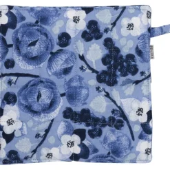 Pentik patalappu Lapin Kukka 21x21 cm sininen