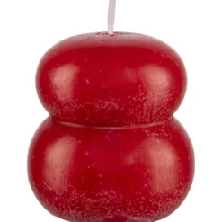 Pentik Pistaasi pöytäkynttilä punainen 6x6 cm