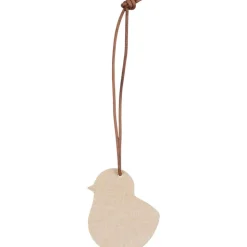 Pentik puukoriste Tupu 6 cm luonnollinen puu