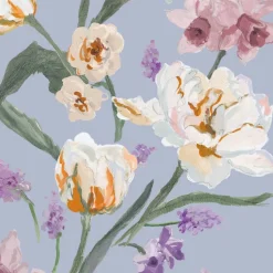 Pentik servietti 25 cm Helmililja sininen