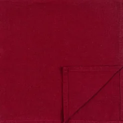 Pentik Soolo pellavaservetti punainen 44x44 cm
