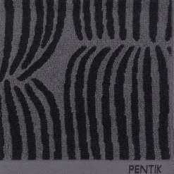 Pentik Vilja käsipyyhe musta 50x70 cm