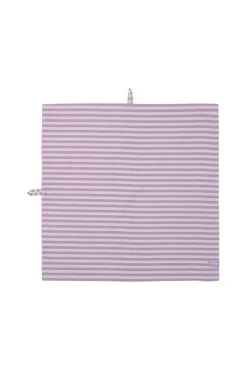 Pip Studio keittiöpyyhe Stripes 65x65 cm Lilac 2 kpl