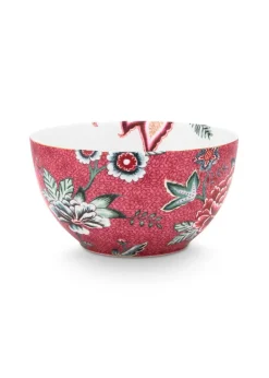 Pip Studio kulho Flower Festival 15 cm Dark Pink