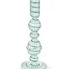 Pip Studio kynttilänjalka Swirl Light Blue M 22 cm