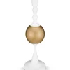 Pip Studio kynttilänjalka Metal Sphere 37 cm White-Gold