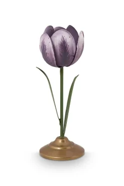 Pip Studio kynttilänjalkasetti Metal Lilac