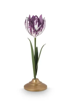 Pip Studio kynttilänjalkasetti Metal Lilac