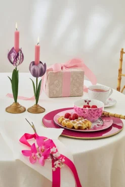 Pip Studio kynttilänjalkasetti Metal Lilac