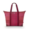 Pip Studio laukku Tilda Tote Bag Stripe 66x20x44 cm Pink