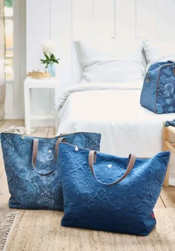 Pip Studio laukku Velvet Quiltey Days 66x20x44 cm Blue