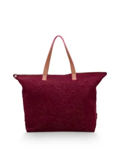 Pip Studio laukku Velvet Quiltey Days 66x20x44 cm Red