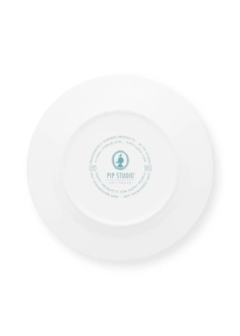 Pip Studio lautanen Flower Festival Deco 21 cm Light Blue