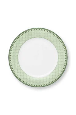 Pip Studio lautanen Lily&Lotus Tiles 26,5 cm Light Green