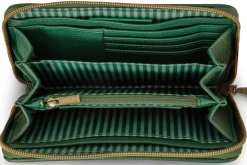 Pip Studio lompakko Willow Wallet Stripe 18x3x11 cm Green