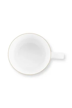 Pip Studio muki Love Birds Medallion Deer 300 ml Dark Red