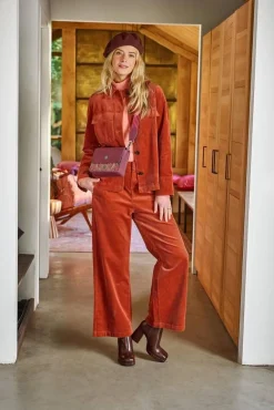 Pip Studio olkalaukku Fenna Small Jabali Red 19x6x16 cm