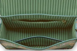 Pip Studio olkalaukku Fenna Small Jabali Green 19x6x16 cm