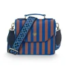 Pip Studio olkalaukku Frances Small Stripe Blue 19x7x17,5 cm
