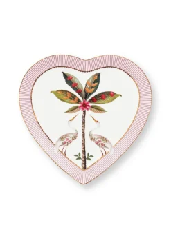 Pip Studio sydänlautanen La Majorelle 21,5 cm 2 kpl Pink