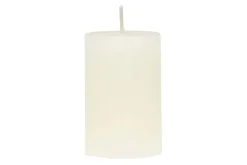 Polar kynttilät adventtikynttilä Rustic 6x9 cm valkoinen 4kp