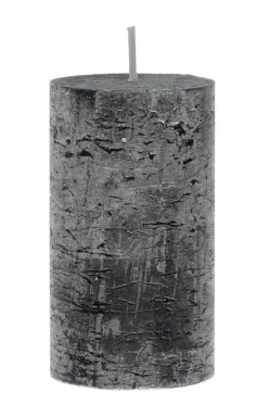 Polar kynttilät pöytäkynttilä Rustic 10x15 cm musta