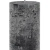 Polar kynttilät pöytäkynttilä Rustic 6,5x12 cm musta