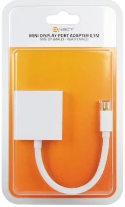 Qnect Adapteri DP mini - VGA 0,1 m