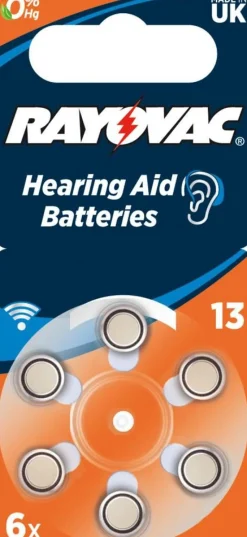 Rayovac Kuulokojeparisto 13 6-kpl