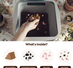 Reencle älykompostori Reencle silver